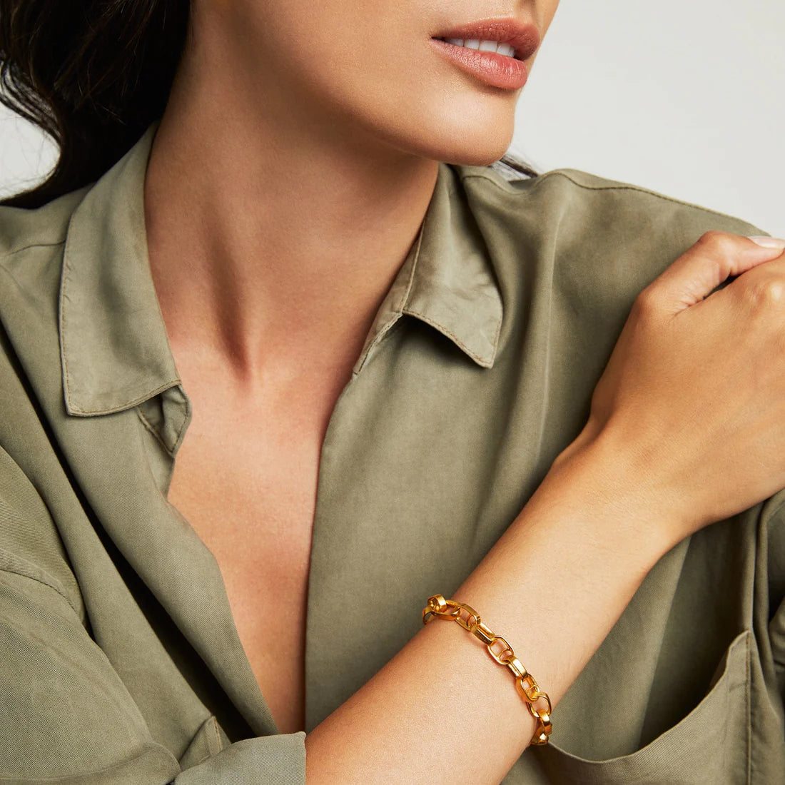 Manhattan Bracelet in Gold