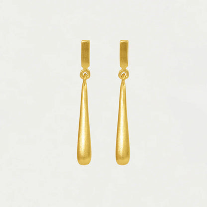 Mini Reign Earrings in Gold