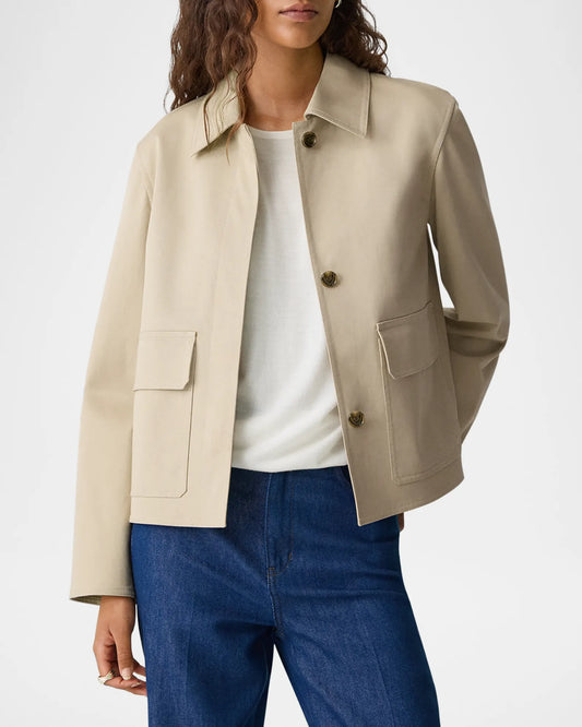 Boxy Trench Coat